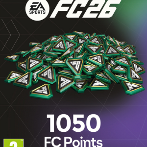 ⚽ شحن 1050 نقطة (FC Points) للعبة EA SPORTS FC 26 | لأجهزة Xbox (كود عالمي)