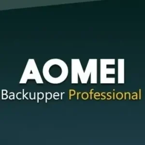 مفتاح تفعيل AOMEI Backupper Professional عالمي (جهاز واحد - سنة)