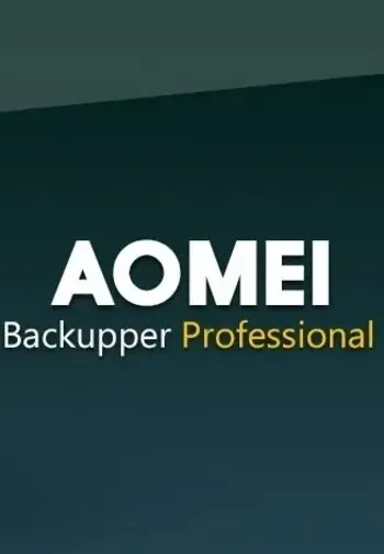 مفتاح تفعيل AOMEI Backupper Professional عالمي (جهاز واحد - سنة)
