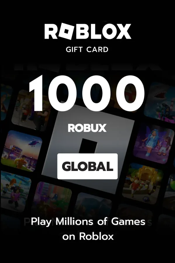 🟩 اشحن حسابك وتميز بين أصدقائك مع بطاقة 1000 Robux - النسخة العالمية (نسخة) (نسخة) (نسخة)