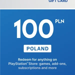 🎮 اشحن محفظتك مع بطاقة بلايستيشن ستور 100 زلوتي - الحساب البولندي (PLN)
