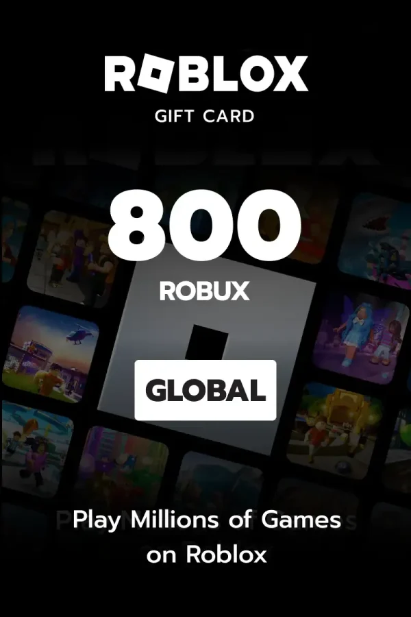 🟩 اشحن حسابك وتميز بين أصدقائك مع بطاقة 800 Robux - النسخة العالمية (نسخة) (نسخة)
