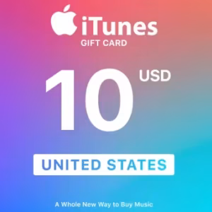 بطاقة هدايا آبل آيتونز 10 دولار (الحساب الأمريكي) | Apple iTunes Gift Card