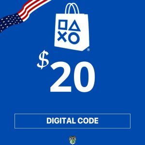 بطاقة هدايا بلايستيشن ستور 20 دولار (الحساب الأمريكي) | PlayStation Store