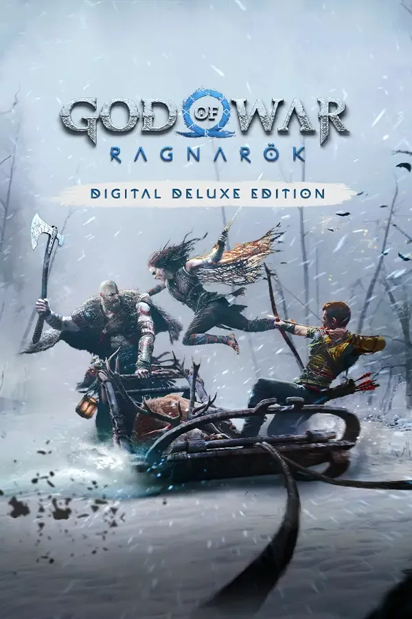 لعبة God of War Ragnarök - إصدار Deluxe (النسخة العالمية) للكمبيوتر - مفتاح Steam رقمي